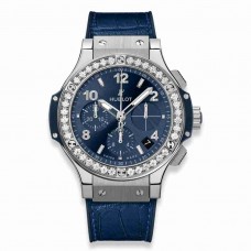 Replica Hublot Big Bang Steel Blue Diamonds 41mm 341.SX.7170.LR.1204