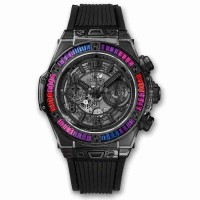 Replica Hublot Big Bang Unico All Black Sapphire Galaxy 45mm 411.JB.4901.RT.4098