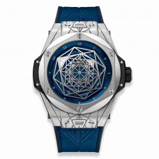 Replica Hublot Big Bang Sang Bleu Titanium Blue 45mm 415.NX.7179.VR.MXM18