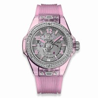 Replica Hublot Big Bang One Click Pink Sapphire Diamonds 39mm 465.JP.4802.RT.1204