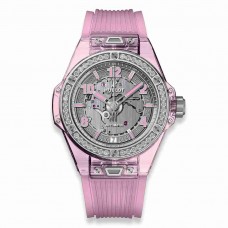 Replica Hublot Big Bang One Click Pink Sapphire Diamonds 39mm 465.JP.4802.RT.1204