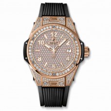 Replica Hublot Big Bang One Click King Gold Full Pav&eacute 39mm 465.OX.9010.RX.1604