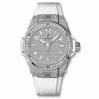 Replica Hublot Big Bang One Click Steel White Full Pav&eacute 39mm 465.SE.9010.RW.1604