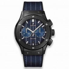 Replica Hublot Classic Fusion Chronograph Italia Independent Pinstripe Ceramic 45mm 521.CM.2707.NR.ITI18