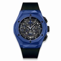 Replica Hublot Classic Fusion Aerofusion Chronograph Orlinski Blue Ceramic 45mm 525.EX.0179.RX.ORL18