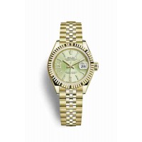 Replica Rolex Datejust 28 18 ct yellow gold 279178 Linden set diamonds Dial Watch m279178-0008