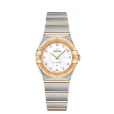 OMEGA Constellation Steel yellow gold Diamonds Watch 131.20.25.60.55.002 Replica 