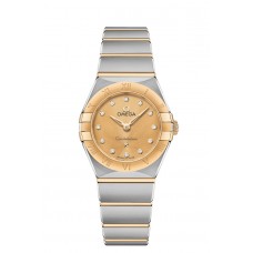 OMEGA Constellation Steel yellow gold Diamonds Watch 131.20.25.60.58.001 Replica 