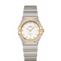 OMEGA Constellation Steel yellow gold Diamonds Watch 131.25.28.60.52.002 Replica 