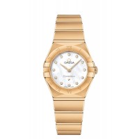 OMEGA Constellation Yellow gold Diamonds Watch 131.50.25.60.55.002 Replica 