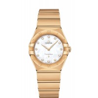 OMEGA Constellation Yellow gold Diamonds Watch 131.50.28.60.55.002 Replica 