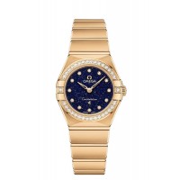 OMEGA Constellation Yellow gold Diamonds Watch 131.55.25.60.53.001 Replica 