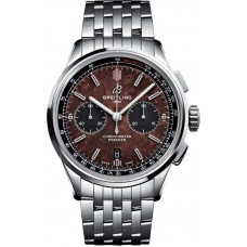 Breitling Premier B01 Chronograph 42 Bentley Centenary Stainless Steel/Wood/Calf/Bracelet Replica 