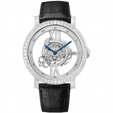 Replica Rotonde de Cartier Astrotourbillon Skeleton Platinum HPI00940