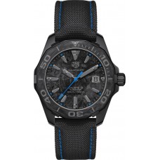 TAG Heuer Aquaracer Black Dial Carbon Men's Watch WBD218C.FC6447 Replica 