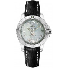 Breitling A7738811/A769/208X/A14BA.1 Colt Lady Sahara Leather Strap Tang Watch Replica 