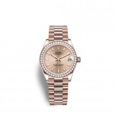 Replica Rolex Datejust 31 18 ct Everose gold M278285RBR-0018 Replica 