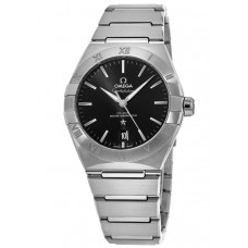 Omega Constellation Co-Axial Master Chronometer Black Dial Stainless Steel Men's Replica Watch 131.10.39.20.01.001