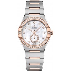 Omega Constellation Co-Axial Master Chronometer Mother of Pearl Dial Steel Women's Replica Watch 131.25.34.20.55.001