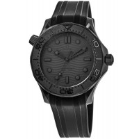 Omega Seamaster Diver 300 M Black Black Ceramic  Men's Replica Watch 210.92.44.20.01.003