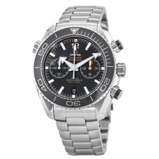 Omega Seamaster Planet Ocean 600M Chronograph 45.5mm Black Dial Steel Men's Replica Watch 215.30.46.51.01.001