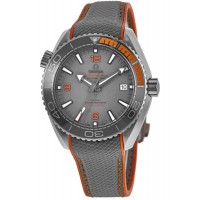 Omega Seamaster Planet Ocean 600M 43.5mm Titanium Case Grey Rubber Strap Men's Replica Watch 215.92.44.21.99.001