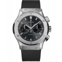 Hublot Classic Fusion Chronograph Grey Dial Rubber Strap Men's Replica Watch 521.NX.7071.RX