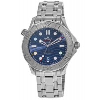 Omega Seamaster Diver 300 M &quot;Beijing 2022&quot; Special Blue Edition  Men's Replica Watch 522.30.42.20.03.001