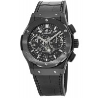 Hublot Classic Fusion Automatic Black Magic Skeleton Dial Men's Replica Watch 525.CM.0170.LR