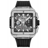 Hublot Integral Black Magic Skeleton Dial Rubber Strap Men's Replica Watch 821.NX.0170.RX