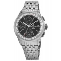 Breitling Premier Chronograph 42 Black Dial Stainless Steel Men's Replica Watch A13315351B1A1