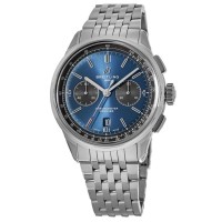 Breitling Premier B01 Chronograph 42 Blue Dial Stainless Steel Men's Replica Watch AB0118A61C1A1