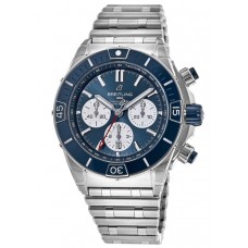 Breitling Super Chronomat Automatic Blue Dial Steel Men's Replica Watch AB0136161C1A1