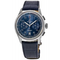 Breitling Premier B01 Chronograph 42 Blue Dial Leather Strap Men's Replica Watch AB0145171C1P2