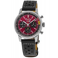 Breitling Top Time Chevrolet Corvette Burgundy Dial Leather Strap Men's Replica Watch AB01761A1K1X1