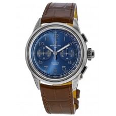 Breitling Premier B15 Duograph 42 Blue Dial Leather Strap Men's Replica Watch AB1510171C1P1