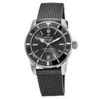 Breitling Superocean Heritage II Automatic 42 Black Ceramic Bezel Rubber Strap Men's Replica Watch AB2010121B1S1