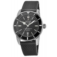 Breitling Superocean Heritage II Automatic 46 Black Ceramic Bezel Rubber Strap Men's Replica Watch AB2020121B1S1