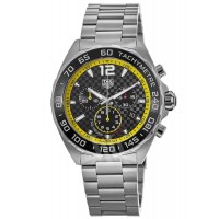 Tag Heuer Formula 1 Chronograph Black Dial Stainless Steel Men's Replica Watch CAZ101AC.BA0842