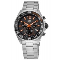 Tag Heuer Formula 1 Quartz Chronograph Grey Dial Steel Men's Replica Watch CAZ101AH.BA0842