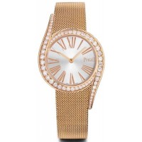 Piaget Limelight Gala Silver Dial Diamond Rose Gold Women's Replica Watch G0A41213
