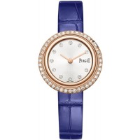 Piaget Possession Mother of Pearl Dial Diamond Rose Gold Leather Strap Women's Replica Watch G0A44282