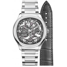 Piaget Polo Skeleton Grey Steel Men's Replica Watch G0A45001