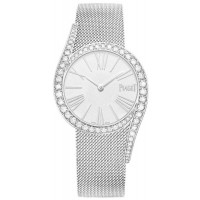 Piaget Limelight Gala Silver Dial Diamond White Gold Women's Replica Watch G0A45212