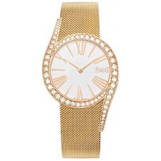 Piaget Limelight Gala Silver Dial Diamond Rose Gold  Women's Replica Watch G0A45213