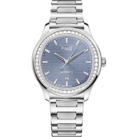 Piaget Polo Date Blue Dial Steel Men's Replica Watch G0A47027