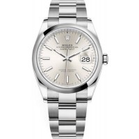 Rolex Datejust 36 Stainless Steel Silver Dial Women's Replica Watch M126200-0002