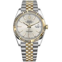 Rolex Datejust 41 Silver Dial Jubilee Men's Replica Watch M126333-0002