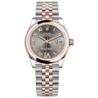 Rolex Datejust 31 Slate Pave Roman Dial Women's Replica Watch M278241-0030