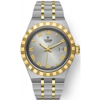 Tudor Royal Silver Dial Stainless Steel and Yellow Gold Unisex Replica Watch M28303-0001